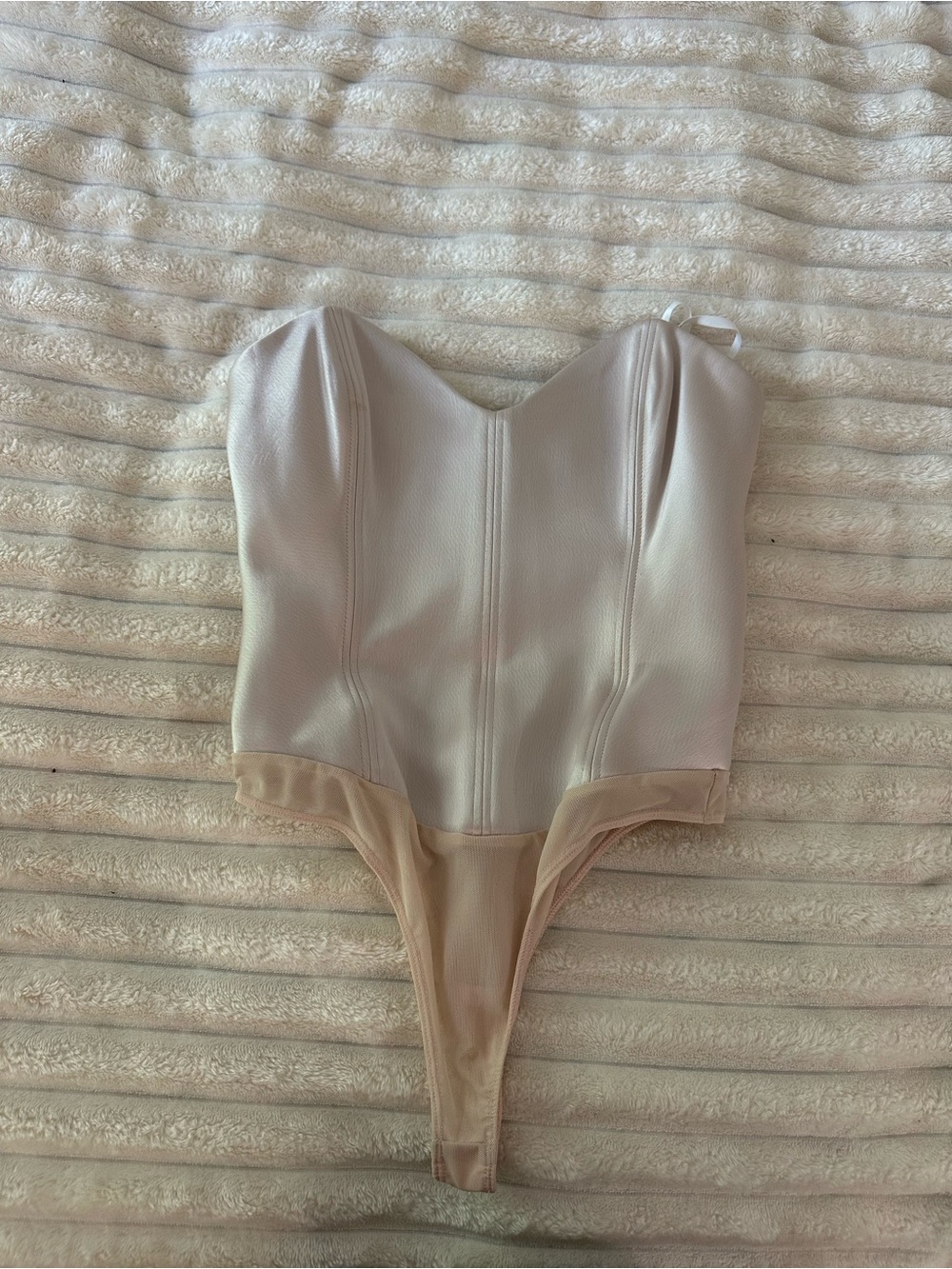 Aritzia TEN by Babaton Blaze Corset Bodysuit Denude Size 0